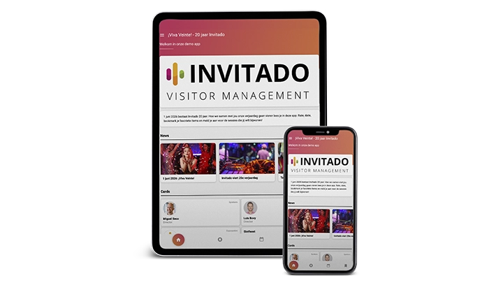 visitor app - Geschikt voor alle devices responsive