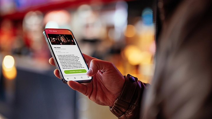 mobile event app - Sessies boeken