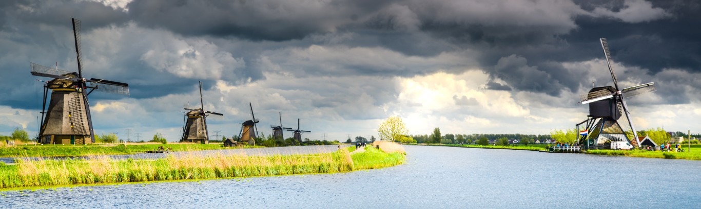 Opening visitor centre Kinderdijk