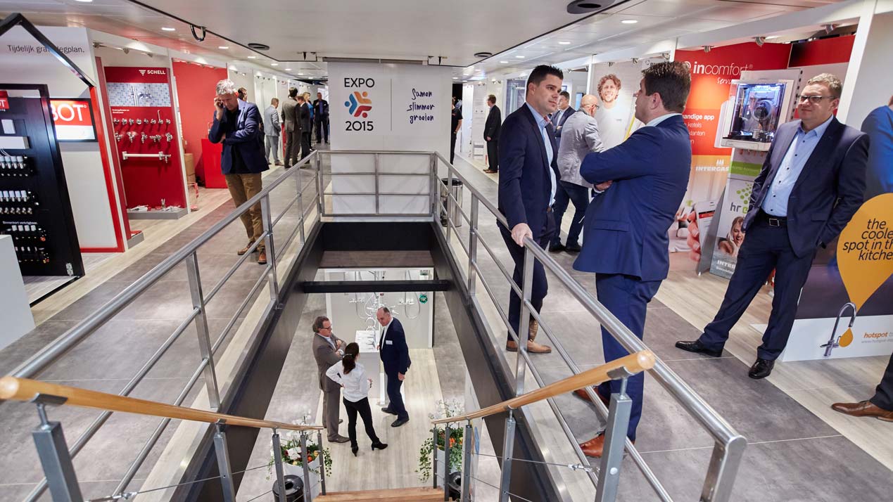beurs op het schip